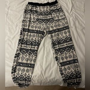 victoria secret pink christmas pants